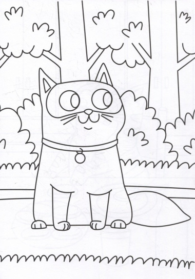 Раскраска с карандашами «Кошки и собаки» (комплект из 2-х предметов)