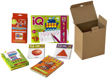 Посылка. Мини-комплект IQ-игр для освоения навыков счёта. Для детей от 5 до 7 лет