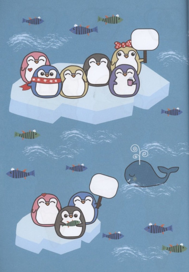 Пингвины считают, рисуют и играют