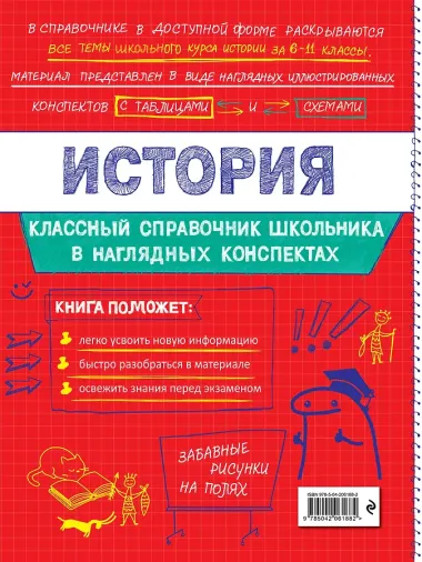 История. 6-11 классы. Справочник в наглядных конспектах