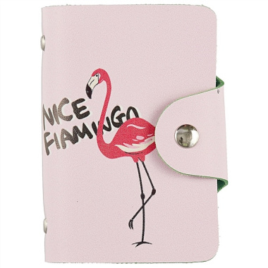Визитница «Фламинго»