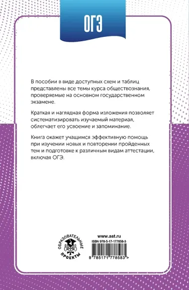 ОГЭ. Обществознание в инфографике