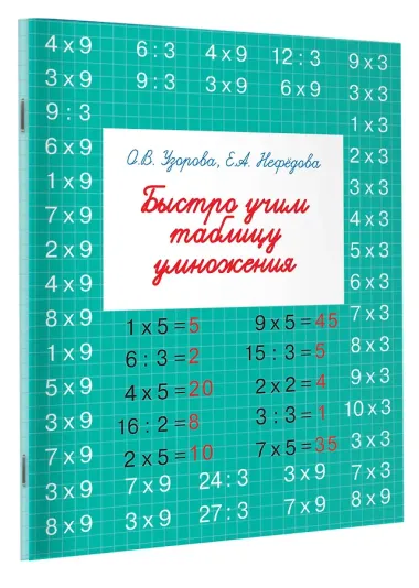 Быстро учим таблицу умножения