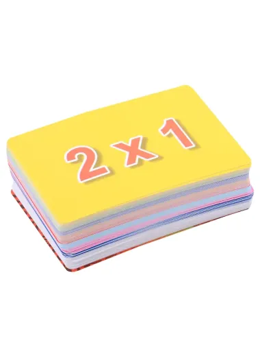 Развивающие карточки. Таблица умножения. 108 карточек