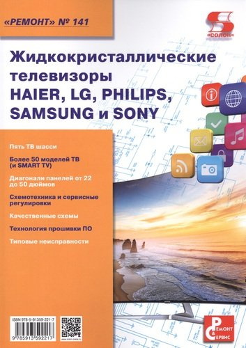 Вып.141 Жидкокристаллические телевизоры HAIER, LG, PHILIPS, SAMSUNG и SONY