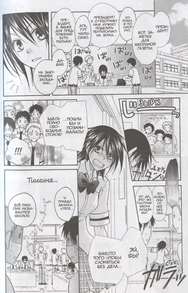 Староста-горничная. Том 1 (Президент студсовета - горничная! / Maid Sama!). Манга