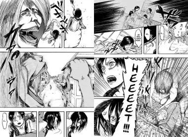 Атака титанов. Книга 1 (Том 1, 2) (Attack on Titan / Атака на титанов / Shingeki no Kyojin). Манга