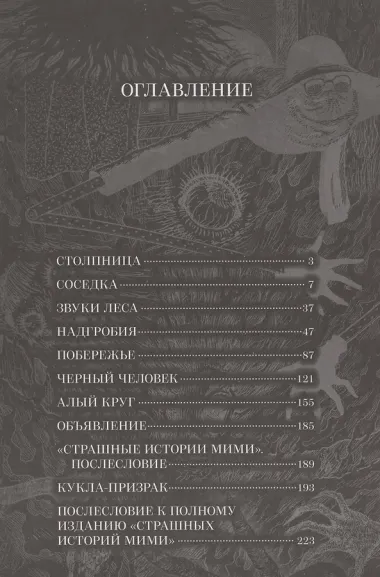 Страшные истории Мими. (Истории о привидениях от Мими). Манга