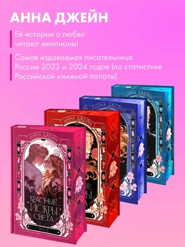 Комплект из 2 книг: Красные искры света. Часть 1, 2