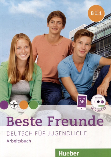 Beste Freunde B1. Paket Arbeitsbuch B1/1 und B1/2. Deutsch fur Jugendliche mit CD (комплект из 2-х книг)
