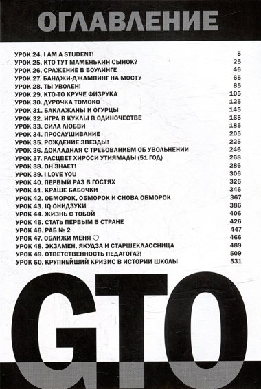 Комплект манги "GTO. Крутой учитель Онидзука. Книги 1 и 2"
