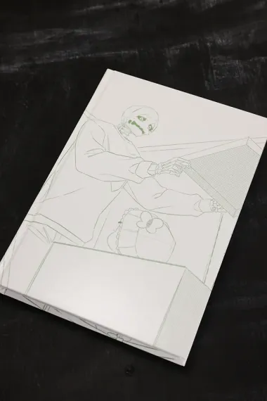 Папочка-скелет. Книга 1 (The Skeleton Becomes a Cat Dad). Манхва