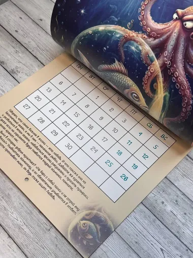 Календарь 2026г 290*290 