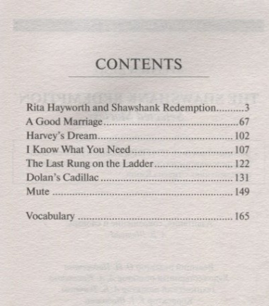 The Shawshank Redemption : Selected Stories = Побег из Шоушенка. Адаптированная книга для чтения на английском языке