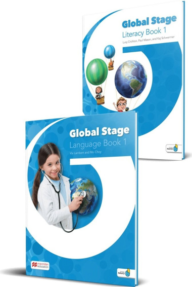 Global Stage 1. Literacy Book 1 and Language Book 1 with Navio App (комплект из 2 книг)