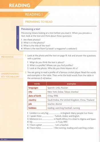 Unlock. Level 1. Reading, Writing & Critical Thinking. Student`S Book. English Profile A1
