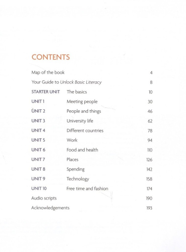Unlock. Basic Literacy. Student\'s Book. English Profile Pre A1