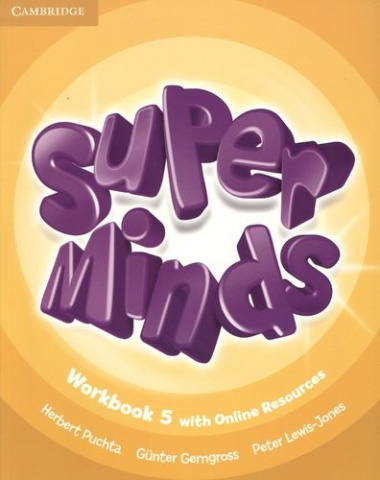 Super Minds Level 5 Workbook (м) Puchta (+эл.прил.на сайте) (на англ.яз.)