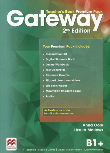 Gateway B1+. Second Edition. Teachers Book Premium Pack+Online code