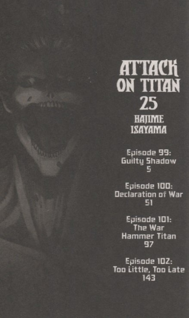 Attack On Titan. Volume 25