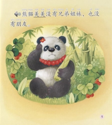 Meimei the Panda Looks. Modern fiction = Панда Мэймэй. Современная художественная литература. Адаптированная книга для чтения (+CD-ROM)