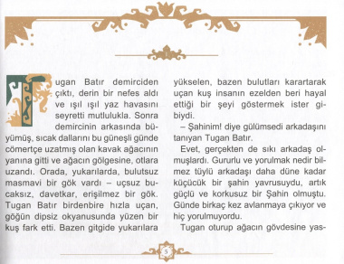 Туган Батыр и сабля правды. Повесть-сказка. Издание на турецком языке