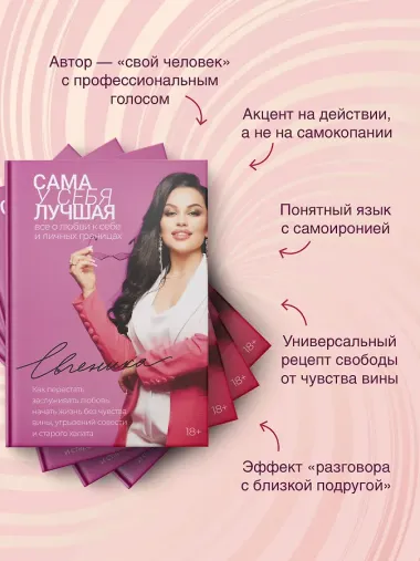 Сама у себя лучшая: все о любви к себе и личных границах. Как перестать заслуживать любовь, начать жизнь без чувства вины, угрызений совести и старого халата