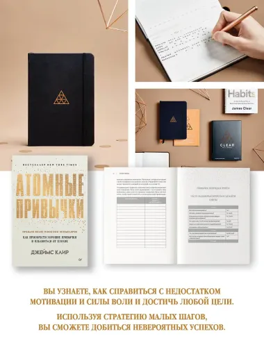 Атомные привычки. Как приобрести хорошие привычки и избавиться от плохих