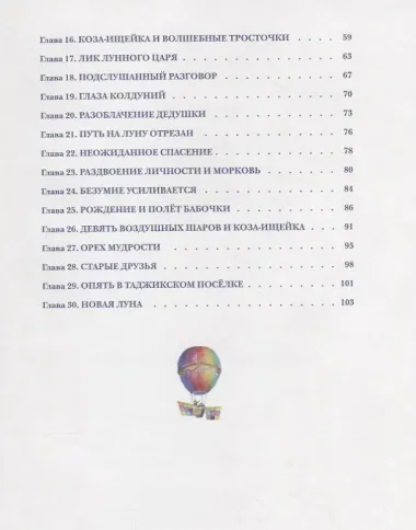 О Теме и Варе на воздушном шаре