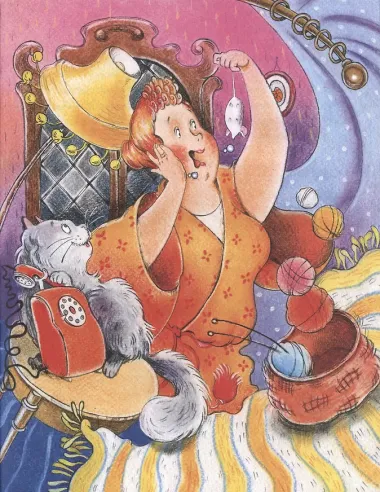 Кот на велосипеде