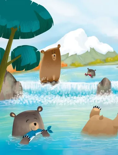 Медвежонок - привереда (ил. автора)