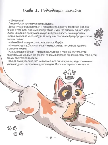 Кошка Шкодя и ее маленькое королевство