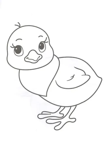 РАСКРАСКА А4 эконом. ДЛЯ САМЫХ МАЛЕНЬКИХ