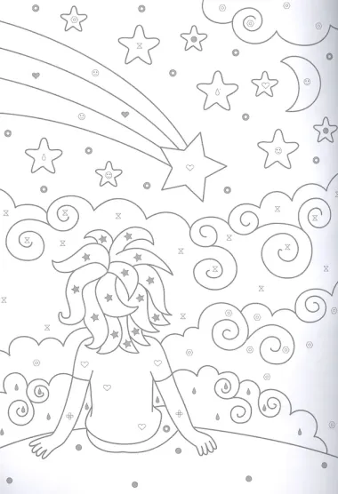 Космос. Раскраски по символам