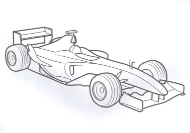 Спорткары. Раскраска