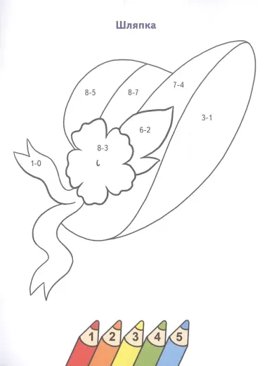 Раскраска Одежда