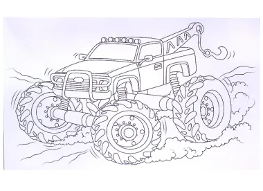Maxi-раскраска. Большие машины