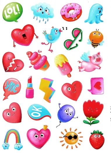 Суперраскраска с наклейками. Для девочек