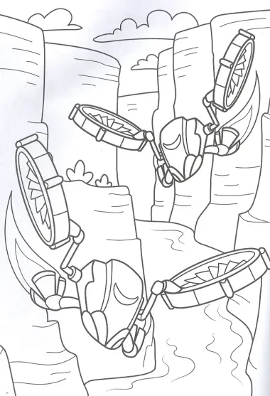 РАСКРАСКА С МАШИНКАМИ. МАШИНКИ И РОБОТЫ