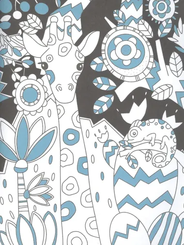 Для девочек. Неоновая раскраска. Раскрашивай фломастерами