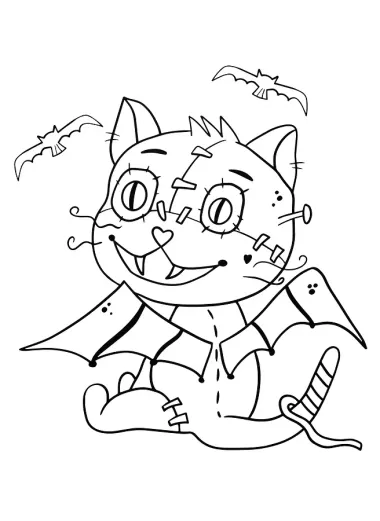 МАКСИ-РАСКРАСКА. УЖАСНЫЕ НЯШКИ