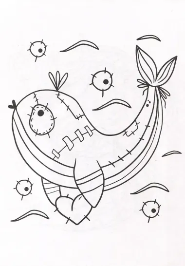 РАСКРАСКА А4 эконом. КРИПИ ЧИБИ