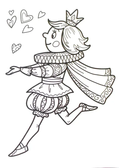 РАСКРАСКА С КАРАНДАШАМИ. ДЛЯ ДЕВОЧЕК