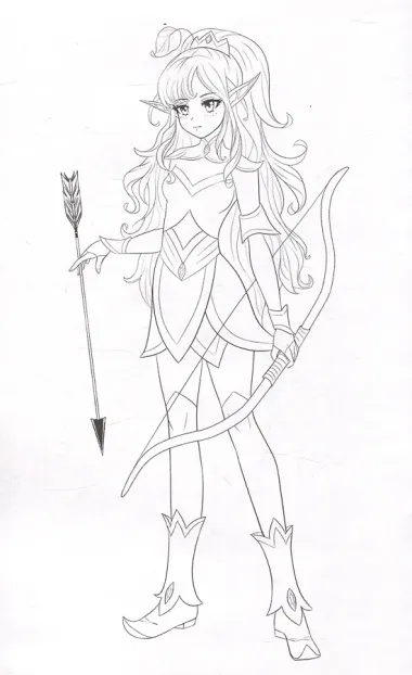 АНИМЕ-РАСКРАСКА. ВОЛШЕБНОЕ АНИМЕ