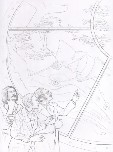 Герои увлекательных приключений. Посмотри и дорисуй