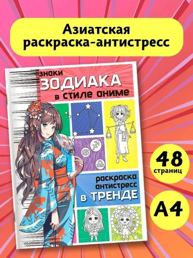 Знаки зодиака в стиле аниме