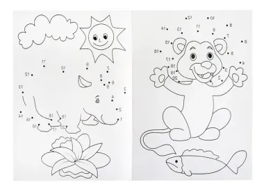 Раскрась по цифрам. Кто мои друзья?