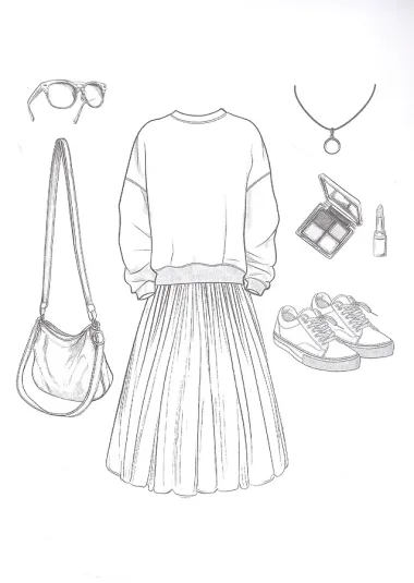 Весна в Париже. Раскраска серии 