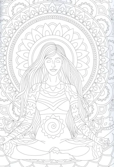 Раскраска-антистресс. Собака