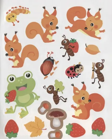 Дерево. Наклейки для малышей